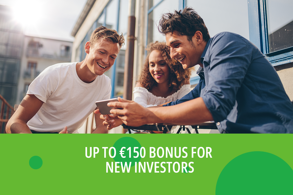 Welcome bonus for new investors