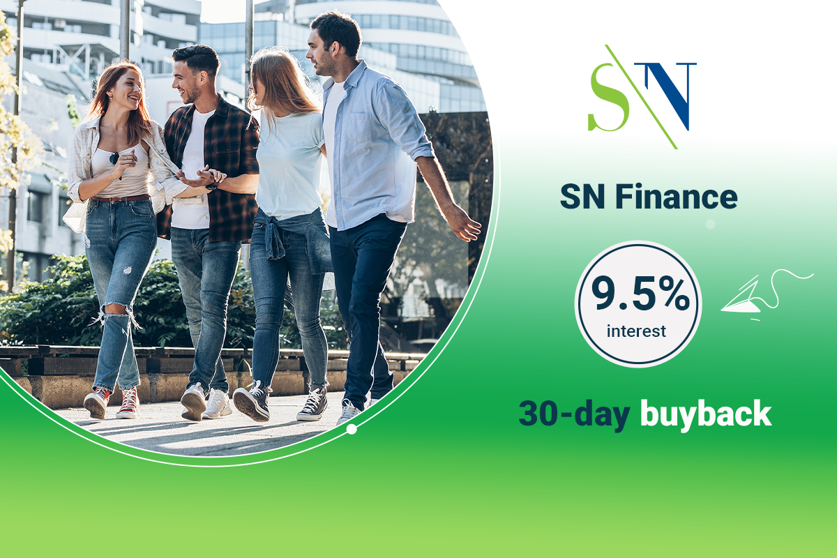 Special offer from SN Finance with more attractive terms – Iuvo – Invest in loans. We made it safe | P2P Investing